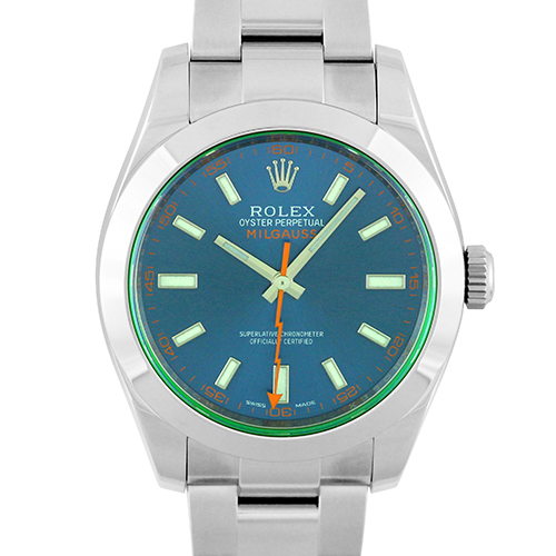 ロレックス ミルガウス 自動巻き 腕時計 ステンレススチール SS ホワイト V番(2009年) 2011年購入 116400 メンズ 40802060599【アラモード】